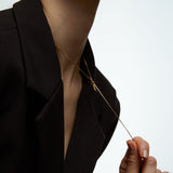 Long Knot Slide Necklace