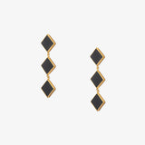 Golden Rhomb Earrings
