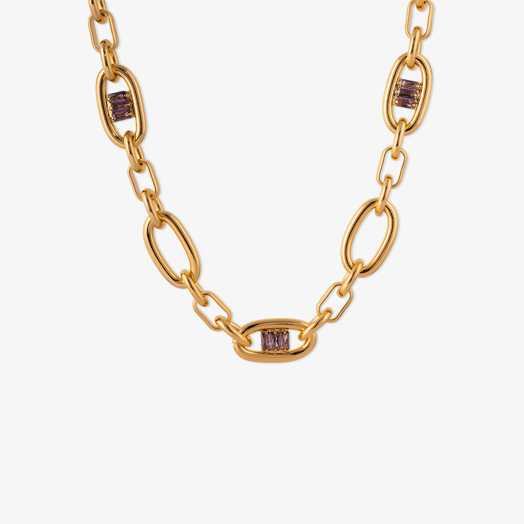 Purple BC Necklace