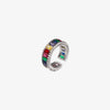 Colorful Cubic Zirconia Ring