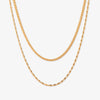 Double Rope Chain Necklace