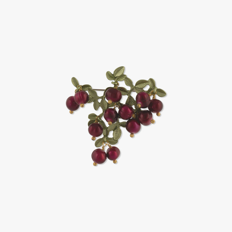 Forest Berry Brooch