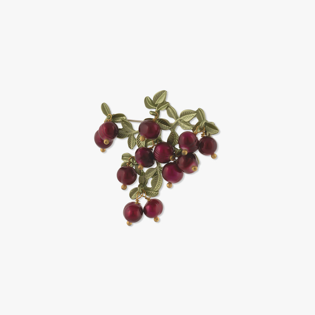 Forest Berry Brooch