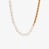 Pearl Twist Chain Necklace