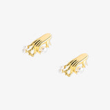 The Pearl In The Palm Studs